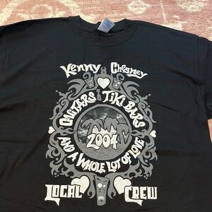 Vintage Kenny Chesney tour crew shirt